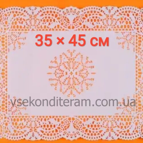 Ажурные салфетки бумажные 35*45 см
