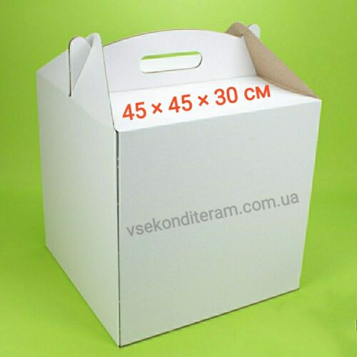 коробка для торта 45х45х30 см