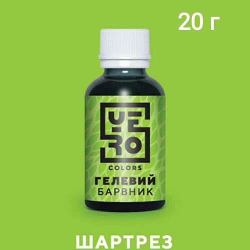 гелевый краситель зеленый