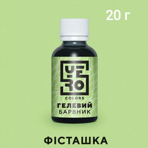 гелевый краситель фисташка